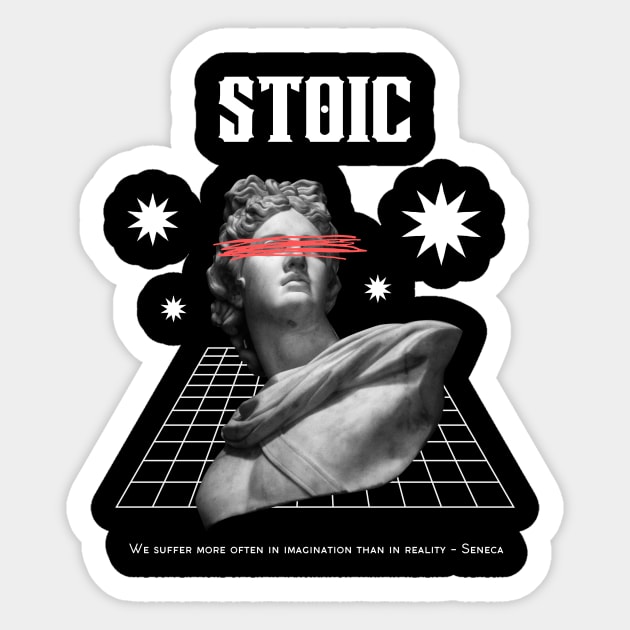 Aesthetics Stoic design Sticker by Epictetus